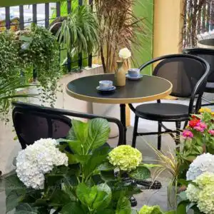 Bộ bàn ghế cafe ngoài trời BCF-10