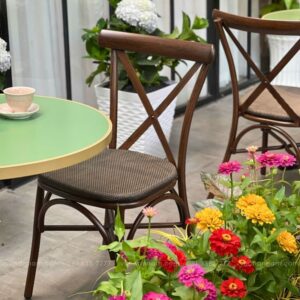 Alternative view of Bộ bàn ghế cafe ngoài trời BCF-13