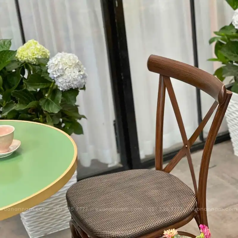 Bộ bàn ghế cafe ngoài trời BCF-13 - Ảnh 4