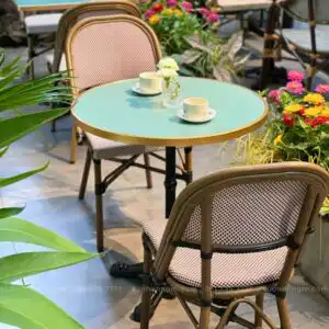 Bộ bàn ghế cafe ngoài trời BCF-15D