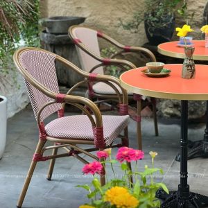 Bộ bàn ghế cafe ngoài trời BCF-16D