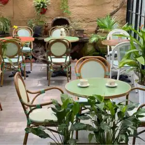 Alternative view of Bộ bàn ghế cafe ngoài trời BCF-17X