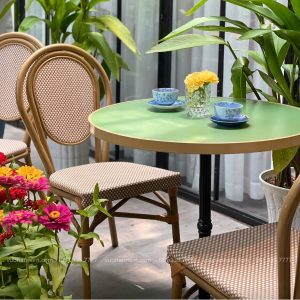 Bộ bàn ghế cafe ngoài trời BCF-KT03T