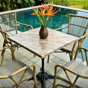 Bộ bàn ghế cafe ngoài trời BTL-GC07