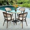Bộ bàn ghế cafe ngoài trời BTL-GC14 bàn BC-D70X cao cấp
