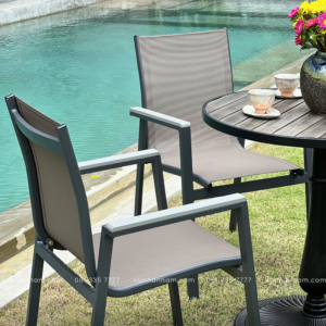 Bộ bàn ghế cafe ngoài trời BTL-LL