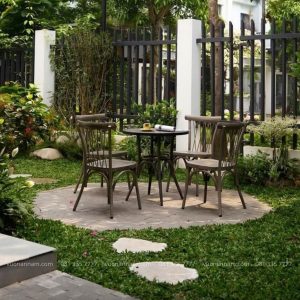 CF-J01 được nhiều khách hàng lựa chọn cho không gian sân vườn