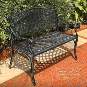 Bộ bàn ghế công viên nhôm đúc CV-09X