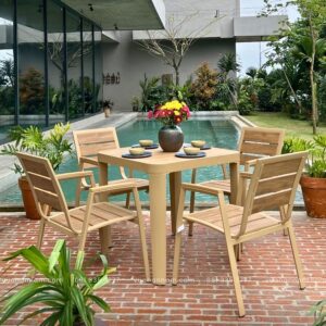 Bộ bàn ghế ngoài trời BC-VB