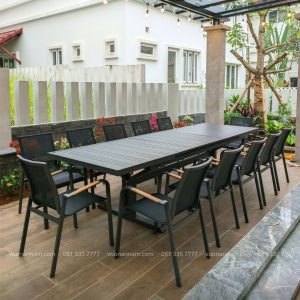 Bộ bàn ghế ngoài trời BKD-01