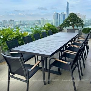 Bộ bàn ghế ngoài trời BKD-01