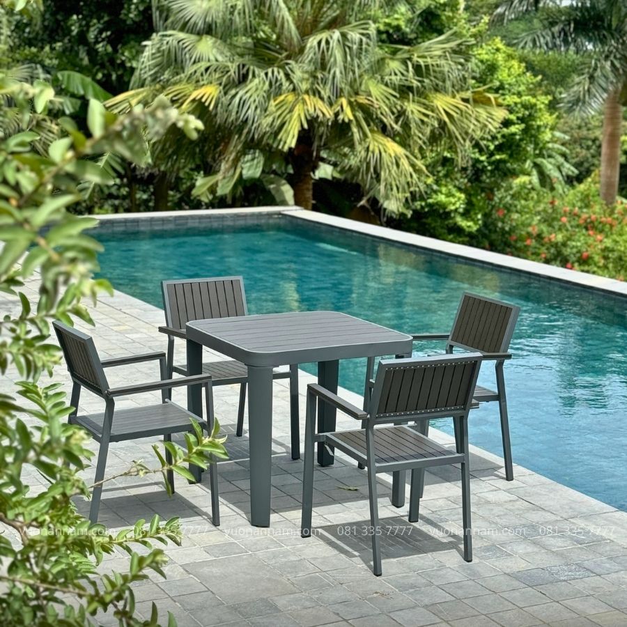 Bộ bàn ghế sân vườn BC-VX