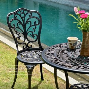 Bộ bàn ghế sân vườn BG-14 bàn tròn D70cm