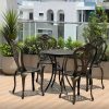 Bộ bàn ghế sân vườn BG02-D65 bàn tròn D65cm