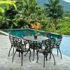 Bộ bàn ghế sân vườn BG11-D100 bàn tròn D100cm