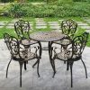 Bộ bàn ghế sân vườn BG11-D70 bàn tròn D70cm