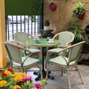 Bộ bàn ghế sân vườn ngoài trời BGC-16X