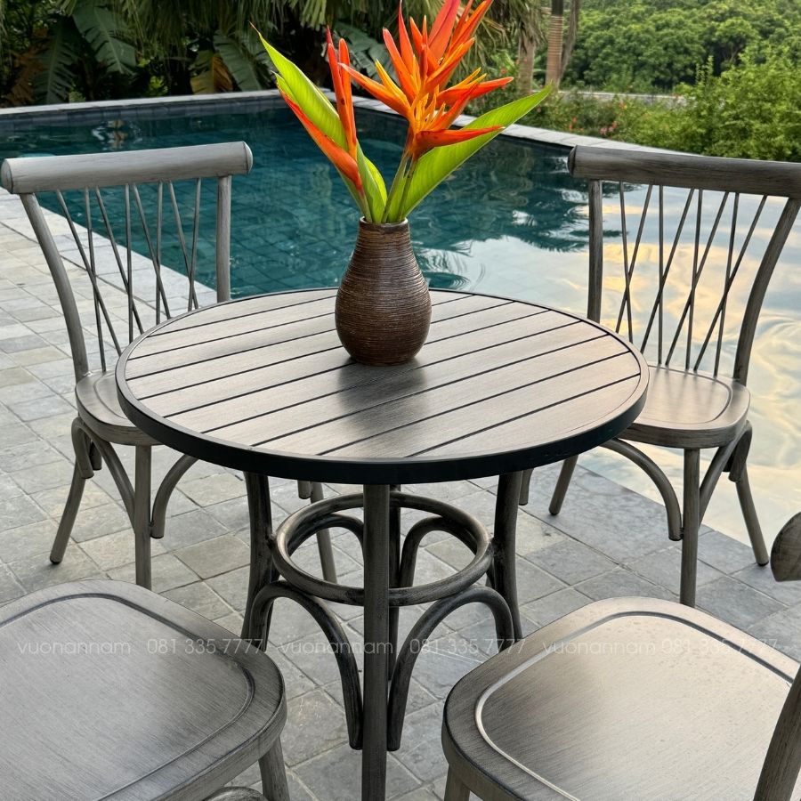Bộ bàn ghế ban công BC-J01 - Ảnh 4
