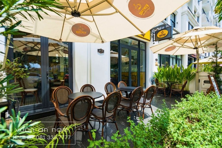 Ghế cafe đẹp góp phần nâng tầm thẩm mỹ cho quán