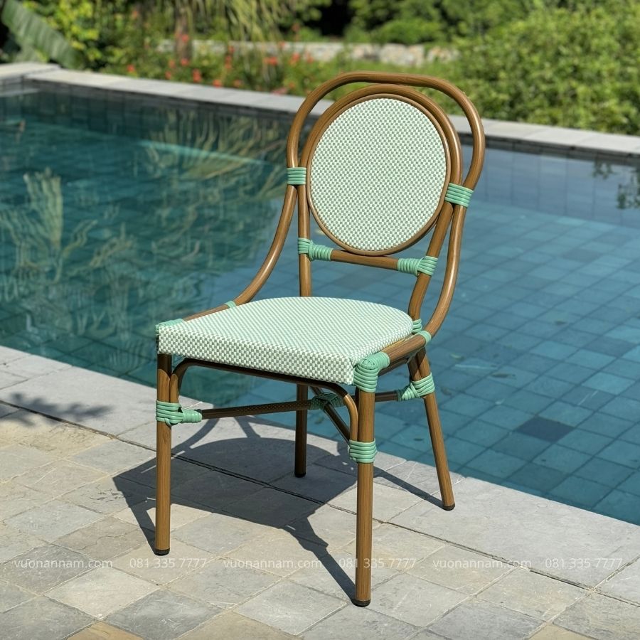 Ghế cafe ngoài trời Meersbur GTL-KT17X