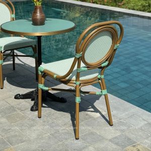 Ghế cafe ngoài trời Meersbur GTL-KT17X