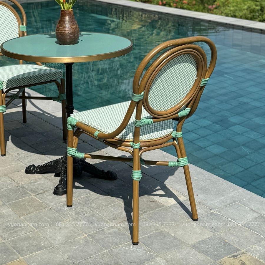 Ghế cafe ngoài trời Meersbur GTL-KT17X