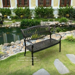 Ghế công viên nhôm đúc GCV-05N