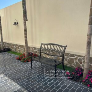 Ghế công viên nhôm đúc GCV-05N