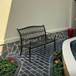 Ghế công viên nhôm đúc GCV-05N