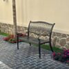 Ghế công viên nhôm đúc GCV-05N