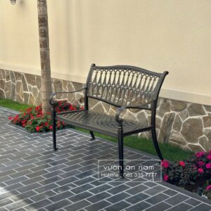 Ghế công viên nhôm đúc GCV-05N