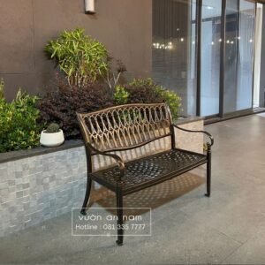 Ghế công viên nhôm đúc GCV-05N