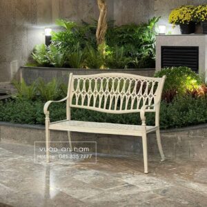 Ghế công viên nhôm đúc GCV-05T