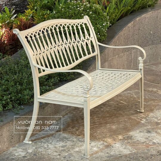 Ghế công viên nhôm đúc GCV-05T
