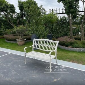 Ghế công viên nhôm đúc GCV-05T