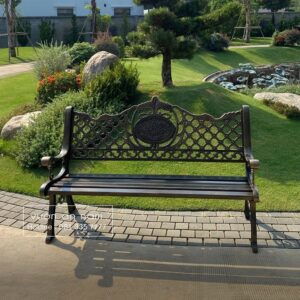 Ghế công viên nhôm đúc GCV-06N