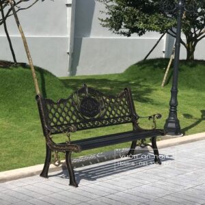 Ghế công viên nhôm đúc GCV-06N