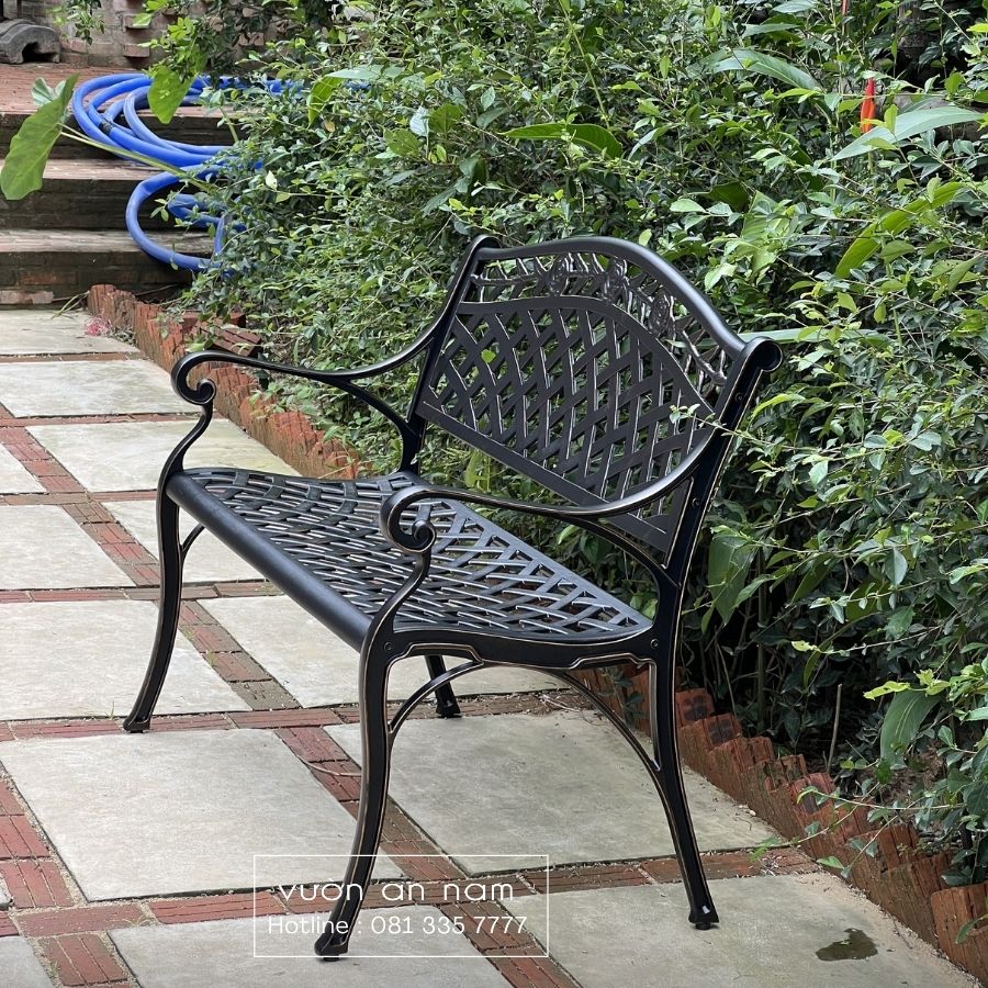 Ghế công viên nhôm đúc GCV-09N