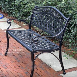 Ghế công viên nhôm đúc GCV-09N