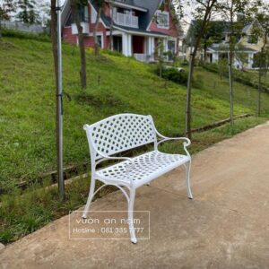 Ghế công viên nhôm đúc GCV-09T