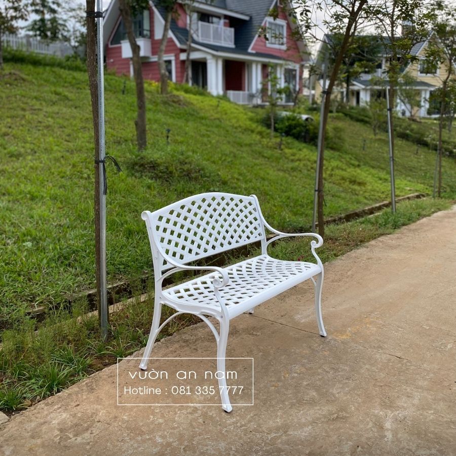 Ghế công viên nhôm đúc GCV-09T