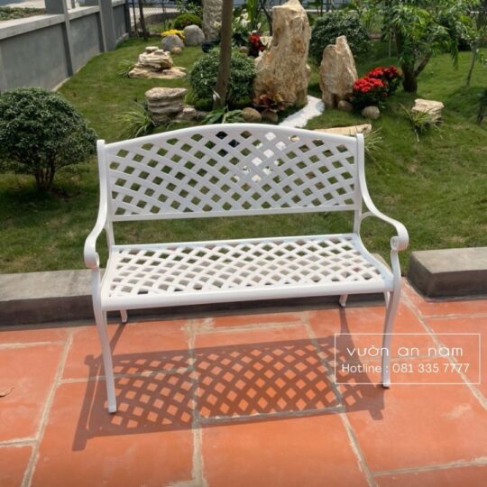 Ghế công viên nhôm đúc GCV-09T