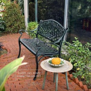 Ghế công viên nhôm đúc GCV-09X