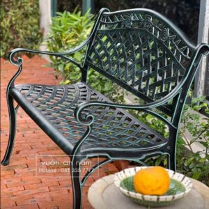 Ghế công viên nhôm đúc GCV-09X