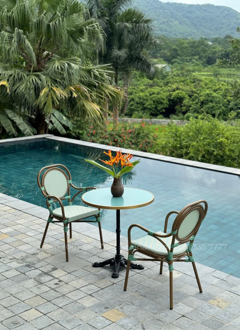 Bộ bàn ghế ban công BC-17X tạo góc thư giãn