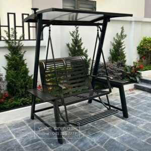 Xích đu nhôm đúc ngoài trời XD-2CGN
