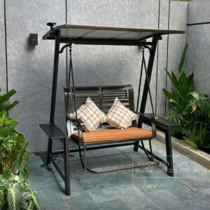 Xích đu nhôm đúc ngoài trời XD-2CGN