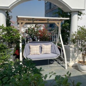 Xích đu sắt ngoài trời XD-2CT