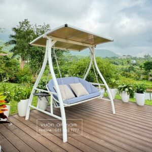 Xích đu sắt ngoài trời XD-2CT