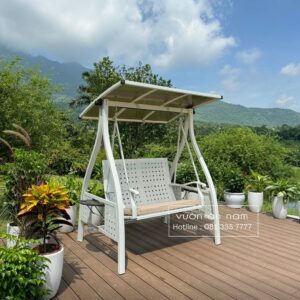 Xích đu sắt ngoài trời XD-3AT